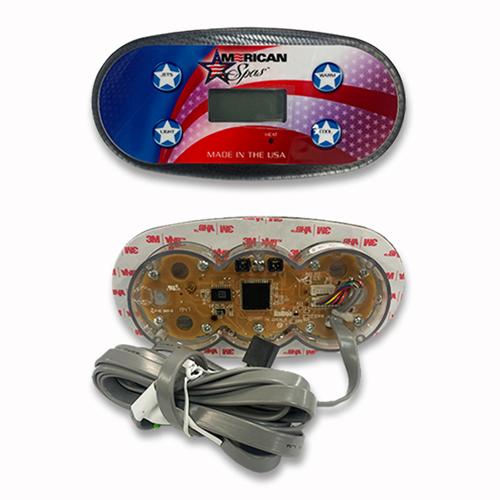 Control Panel 1 Pump (#50252-01) '18| Spa Parts Warehouse