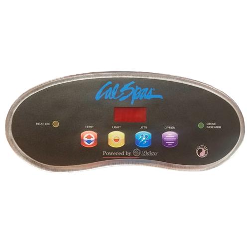 Cal Spa Control Panel Sticker CONTROL PANEL CAL SPA MINI DASH REPLACEMENT OUT OF STOCK| Spa Parts ...