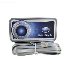 Balboa Control Panel  Analog Duplex 1-Button with Knob & Phone Plug Connector | 51219