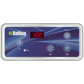BALBOA CONTROL PANEL, VL404 DIGITAL DUPLEX  OVERLAY, 51223
