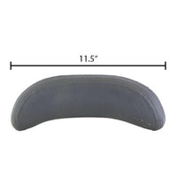 Headerspillow Neck Blaster - Small - Charcoal - 1997,1998-2001, Dimensions - 11.5" X 4", Pin To Pin - 4.5"