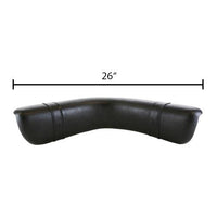 Headerspillow Curved Pacifica - Black - 1994 - Dimensions - 26" X 6"