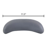 Headerspillow Neck Blaster Small Smooth Surface - Charcoal - 2003 - Dimensions - 11.5" X 3.5", Pin To Pin - 4.5"