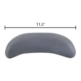 Headerspillow Neck Blaster Small Smooth Surface - Charcoal - 2003 - Dimensions - 11.5" X 3.5", Pin To Pin - 4.5"