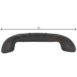 Neck Blaster Pillow - 2010 - Charcoal - Dimensions - 16" X 6", Pin To Pin - 9"
