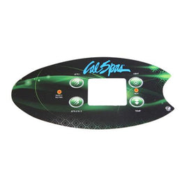 Overlay Cal Spa Green Control Panel Topside Vl407t - 2013
