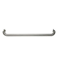 Hand Rail 1.25" Od X 1.2 X 27" Polished Sst (With Sst Nuts & Washers)