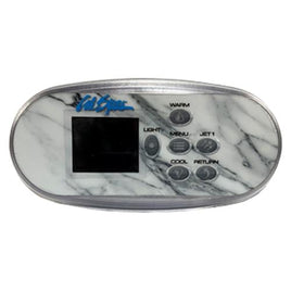 Control Panel Neo 1100 (Oval) Jet1, Light With Overlay