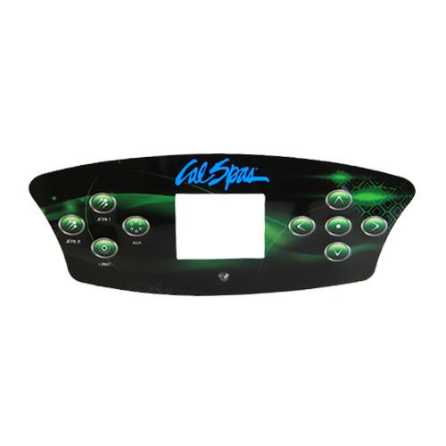 Cal Spa Control Panel Sticker Overlay Control Panel Top Side Cstp800 - 2014| Spa Parts Warehouse