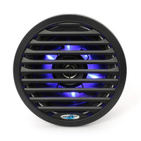 Two Speakers Marine Grade 6.5" Black (Aq-spk6.5-4lb)