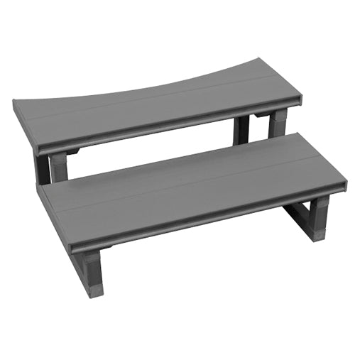 2 Tier 30” Round Step| Spa Parts Warehouse