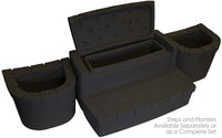 Deluxe Storage Steps and Planters Set — Blackstone